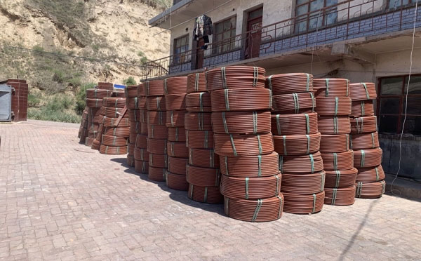 军垦路街道穿线管